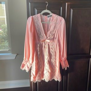 Pink butterfly ChicMe Dress